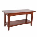 Bolton Furniture Shaker Cottage Bench- Cherry ASCA0360